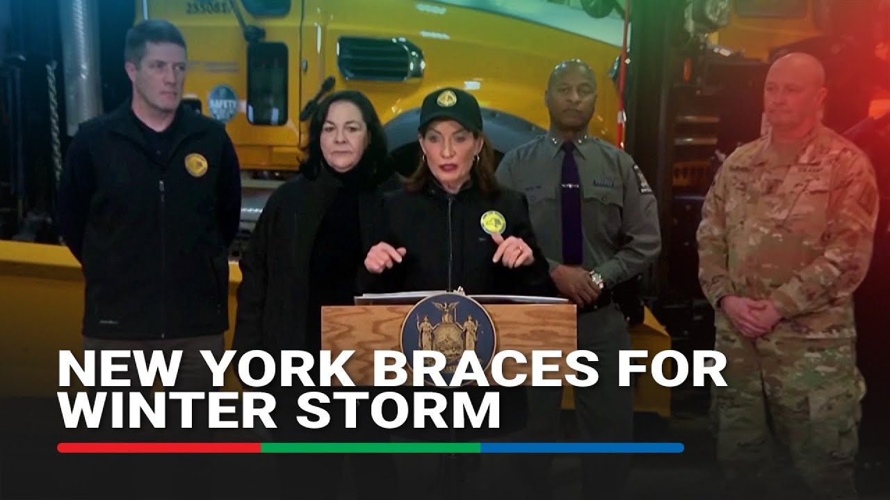 'Potentially life-threatening winter storm' headed to New York, warns governor