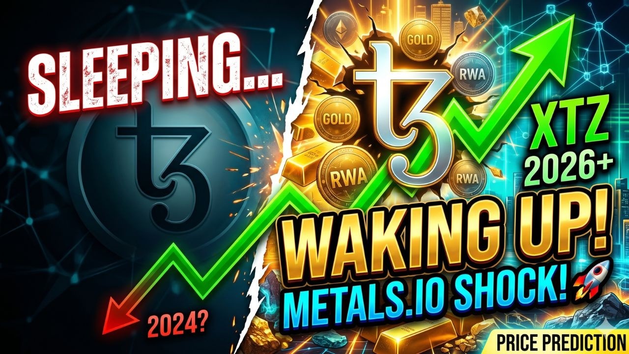 TEZOS: The Sleeping Giant Wakes? 🚀 XTZ Price Prediction & Metals.io SHOCK!