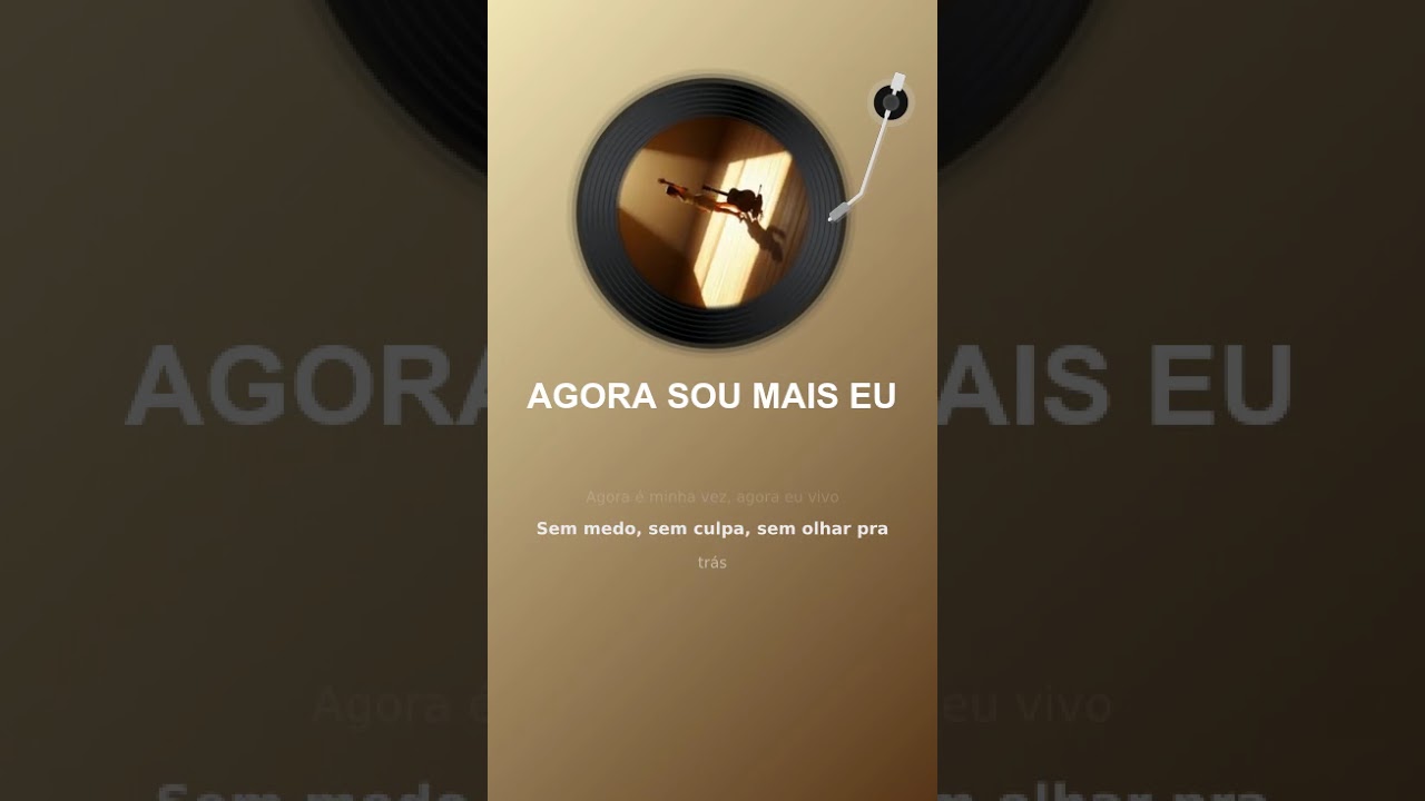 AGORA SOU MAIS EU