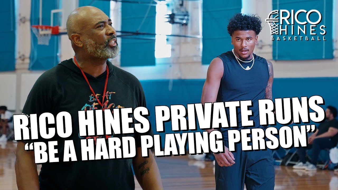 Rico Hines Private Runs featuring Jalen Green, Pascal Siakam, Harrison Barnes, Jabari Smith & MORE