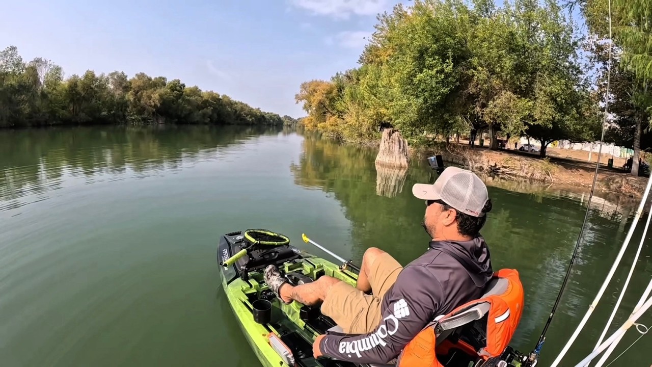 Río Sabinas en su modo más difícil: casi imposible sacar lobina