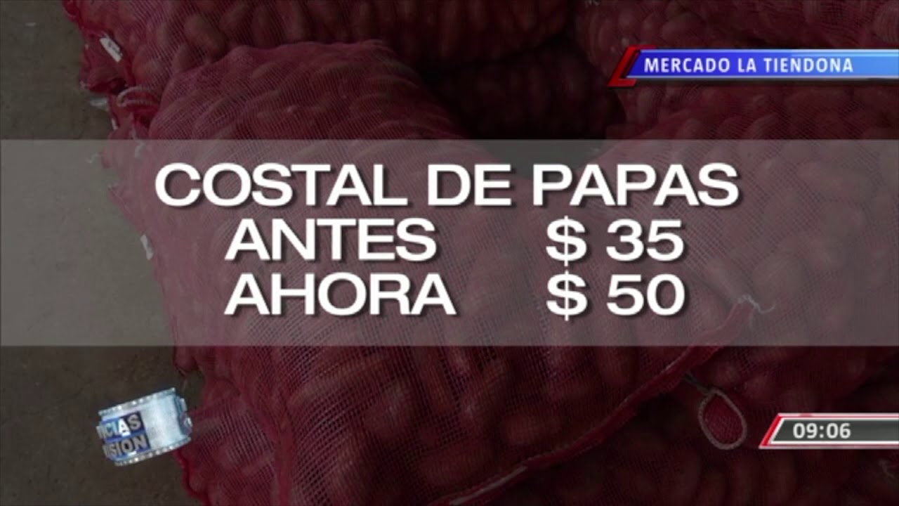 Incremento de precios en La Tiendona.