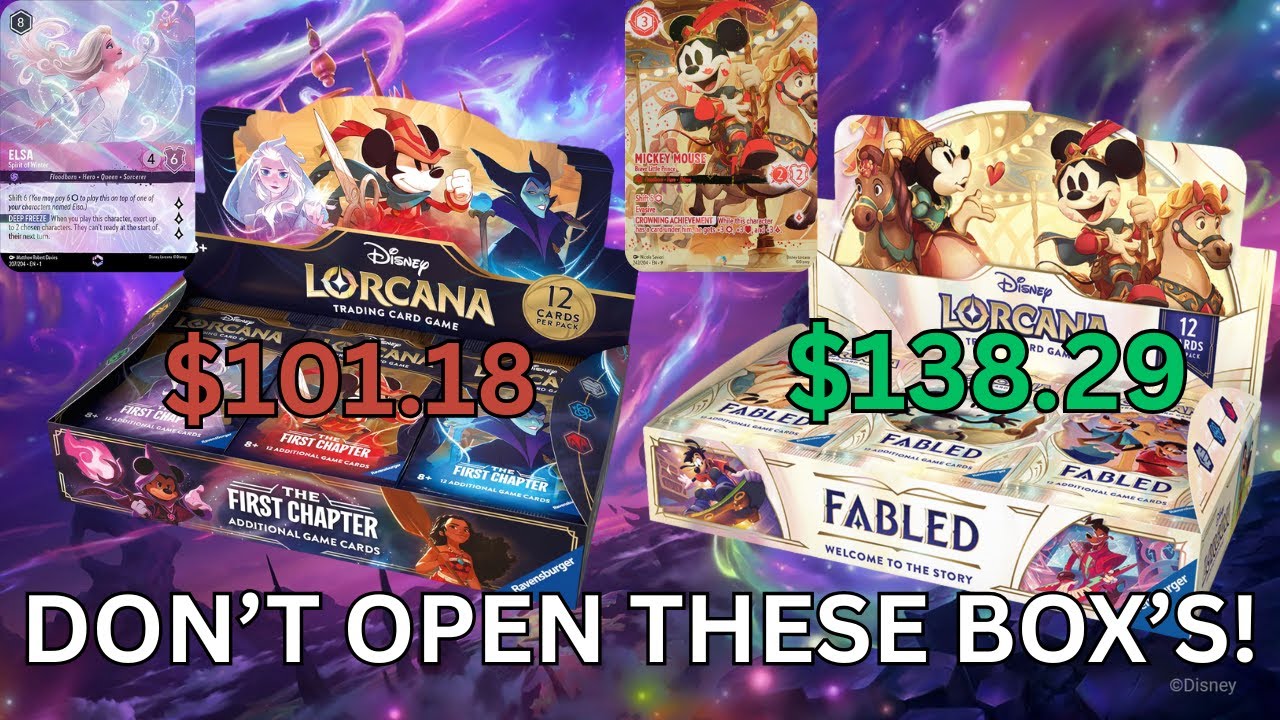 Обзор электромобиля Disney Lorcana Booster Box + инвестиционная стратегия 📊💰