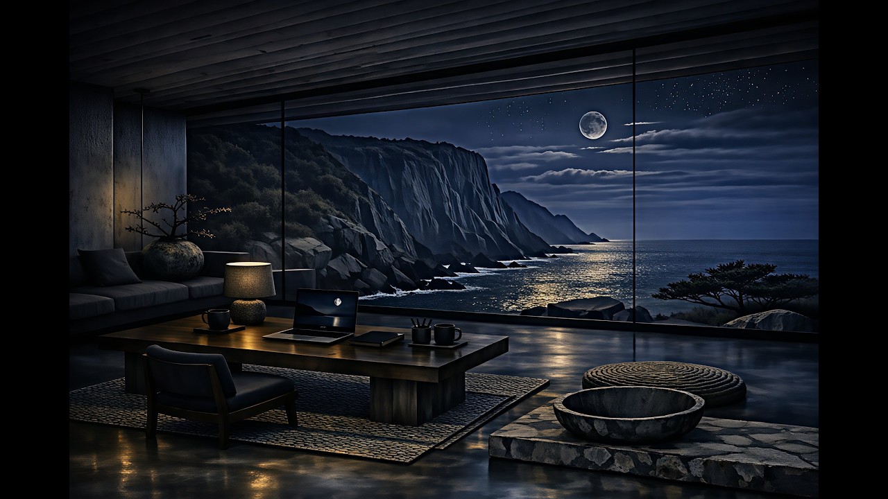 Night Session #9 – Night Focus Music 🌙 Ambient Soundscape for Deep Work & Concentration
