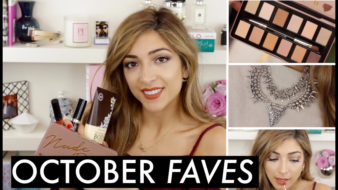 OCTOBER FAVOURITES! Chatty + NEW Things I'm Loving! | Amelia Liana