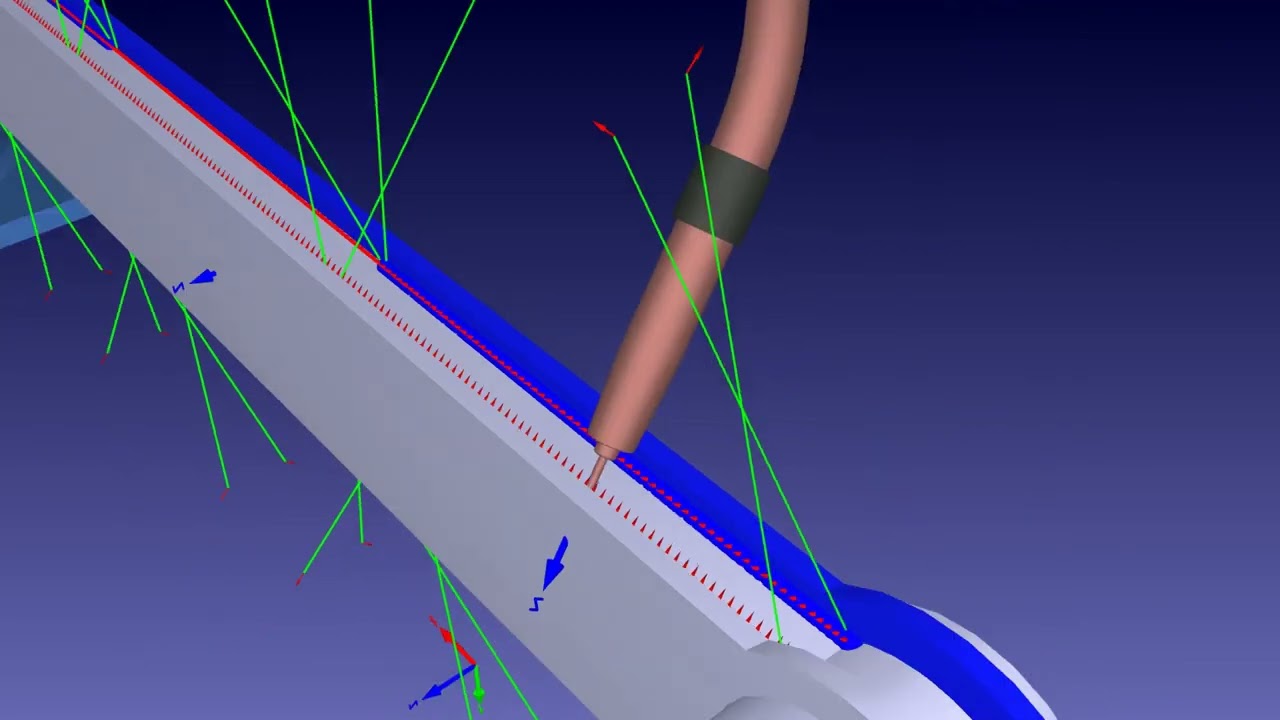 RoboDK Welding Sequence Optimization - Link Weldment