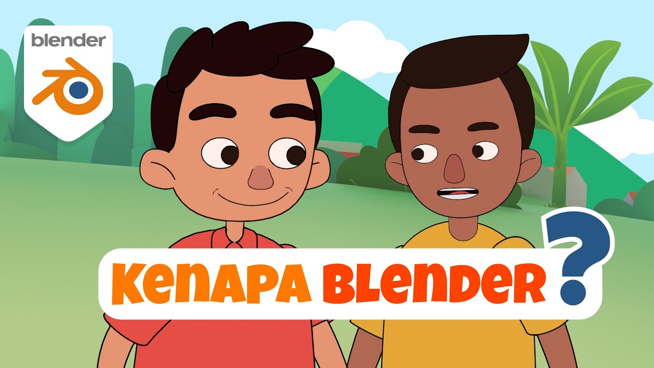 Kenapa Saya Pilih Blender Untuk Bikin Animasi 2d
