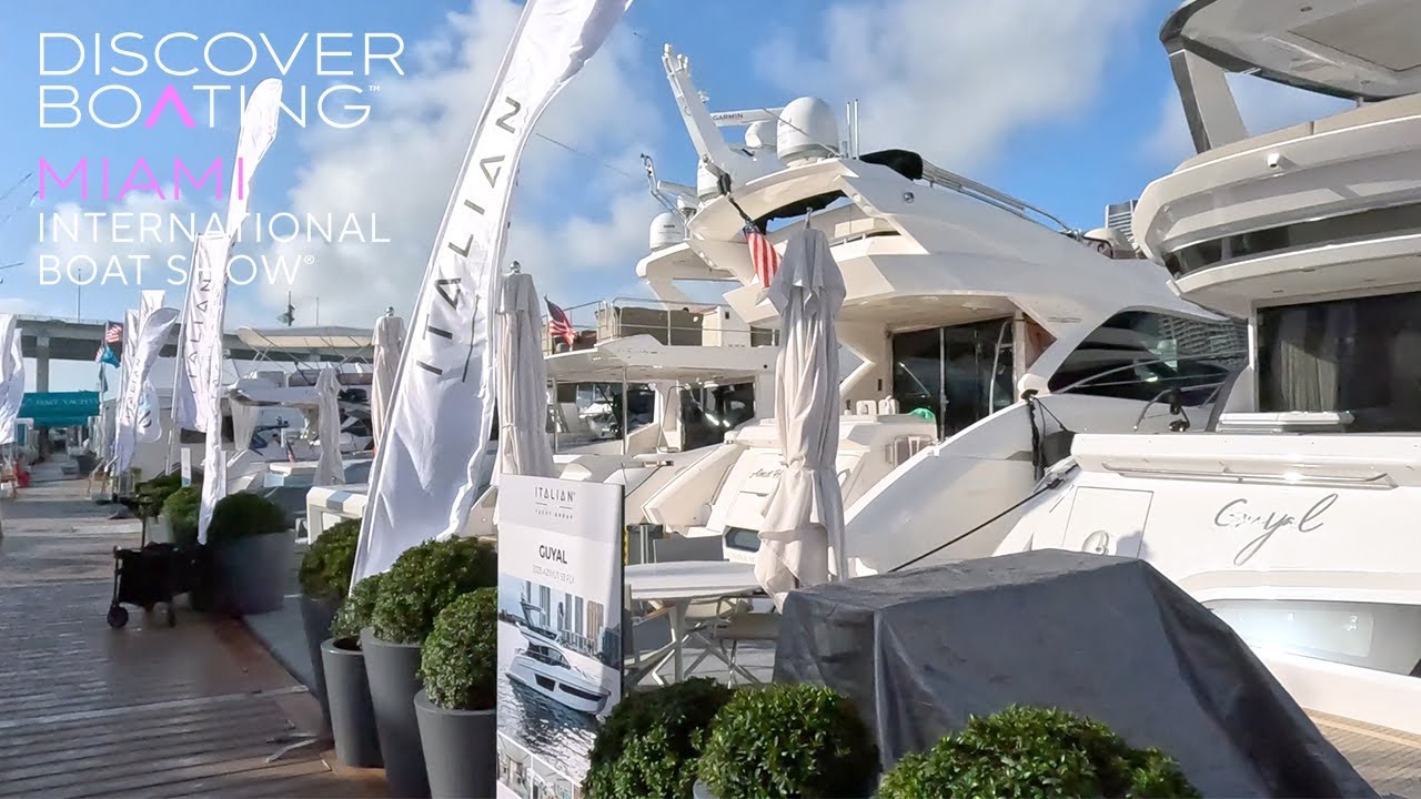 🔥 Полное прохождение выставки лодок в Майами 2025 года – выпуск Power Boats!