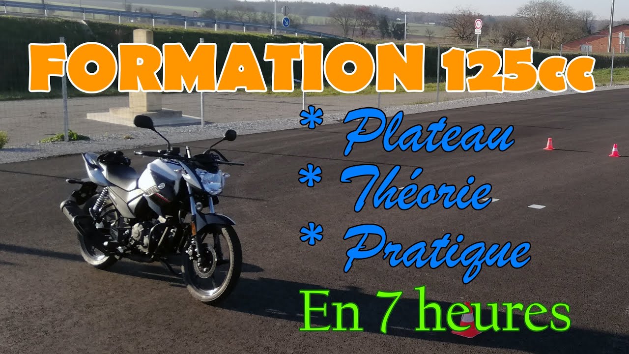 Formation 125 en 7H 🛑 Plateau | Théorie | Pratique 💣 CROIZARD Auto-école