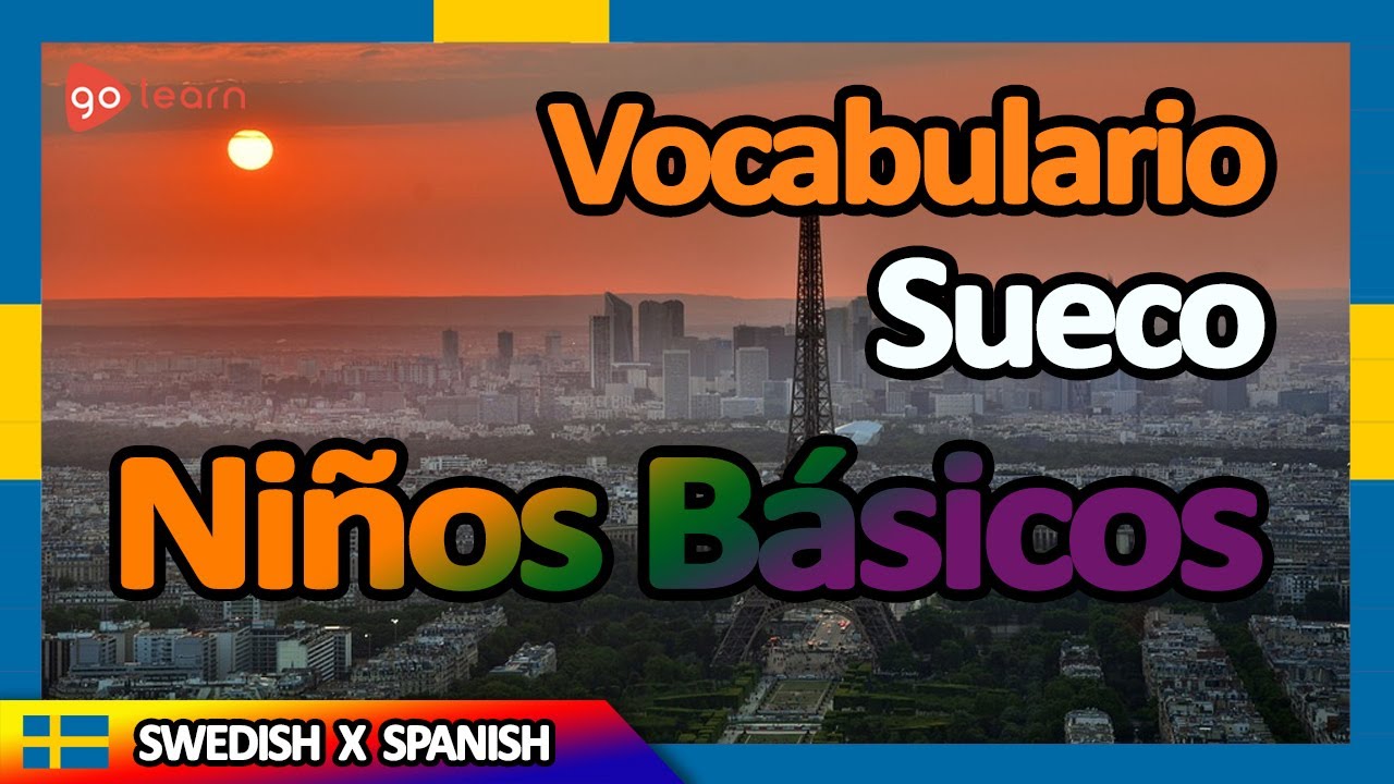 Aprender Sueco | Vocabulario Sueco niños básicos | Golearn