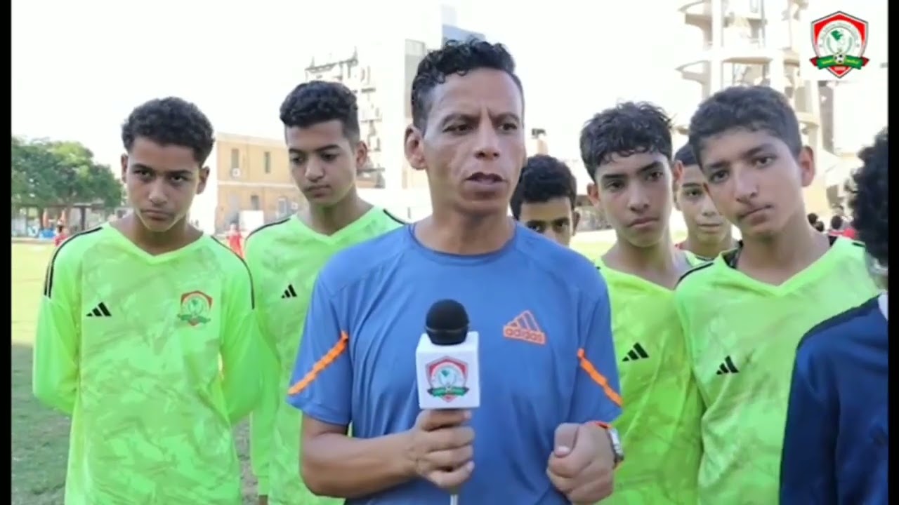 جانب من تدريبات فريق نادي المنيا 2011 استعدادًا للموسم الجديد