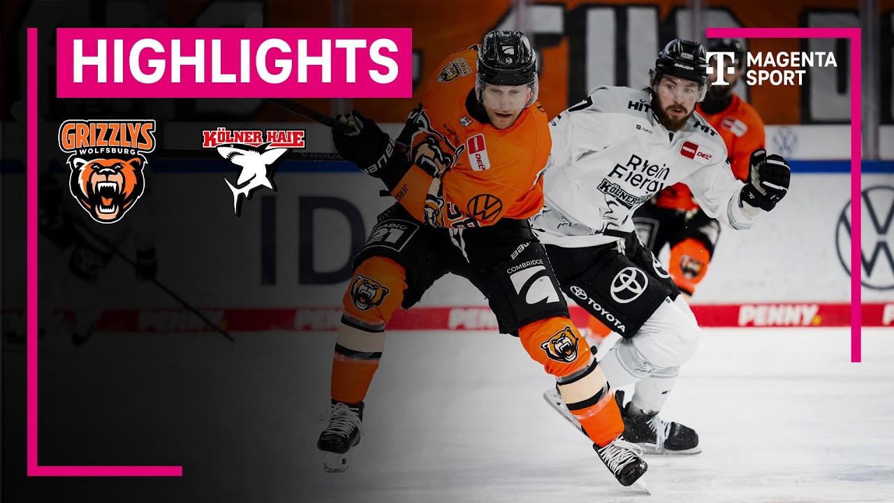 Grizzlys Wolfsburg - Kölner Haie | PENNY DEL | MAGENTA SPORT