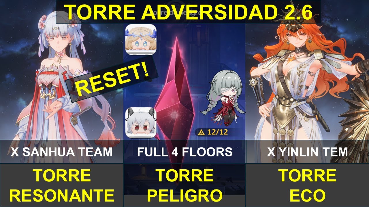 WUWA 2.6 | TOWER OF ADVERSITY RESET with MORE FLOORS