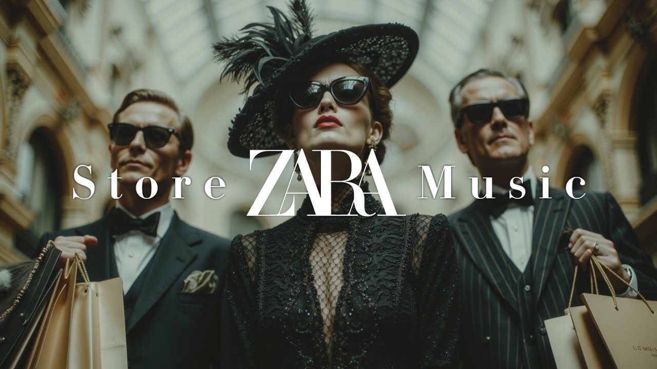 Стильный плейлист Zara 2026 | Элегантная модная музыка для атмосферы бутика