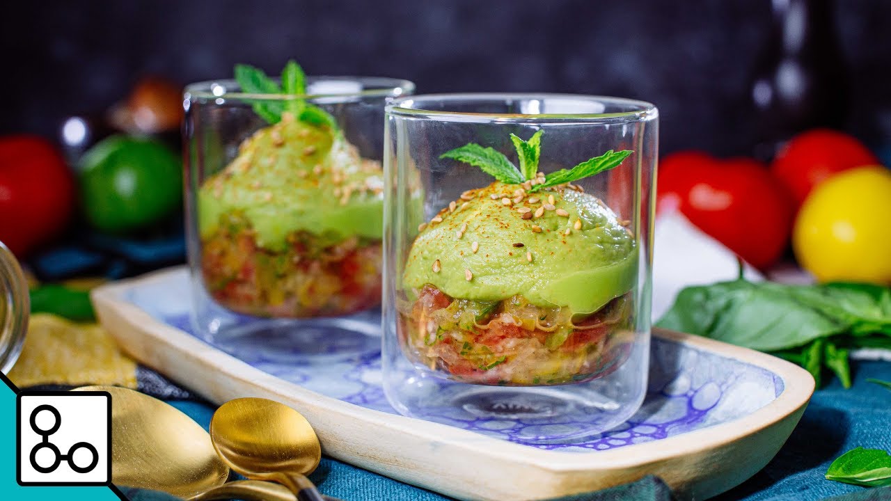 Verrines avocats-tomates - YouCook
