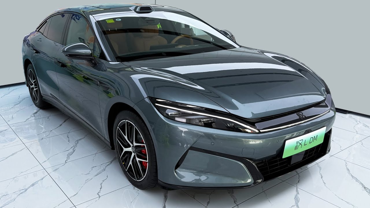 2025 New BYD HAN L DM - Luxury PHEV sedan detailed Walk-around review 4k