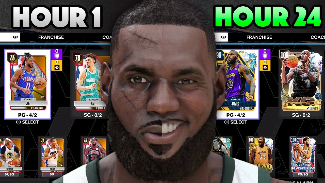 I Had 24 Hours to Complete NBA 2k24 with $0