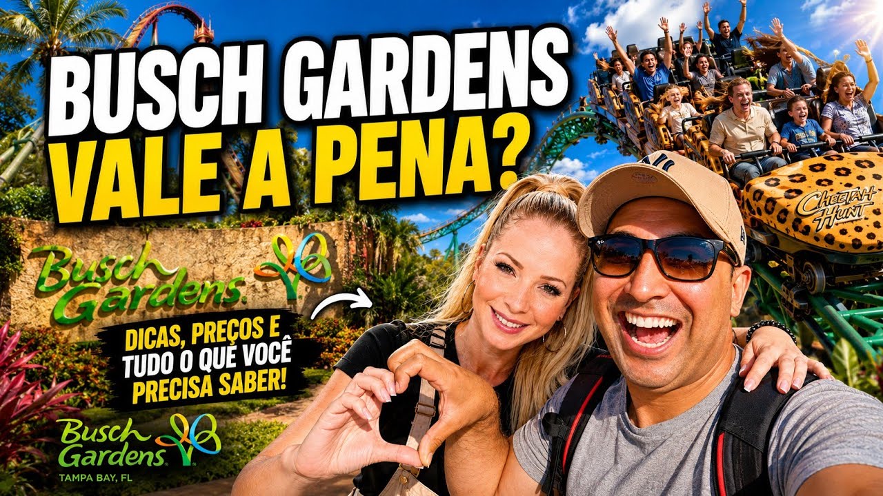 Busch Gardens com crianças pequenas? #buschgardens 
