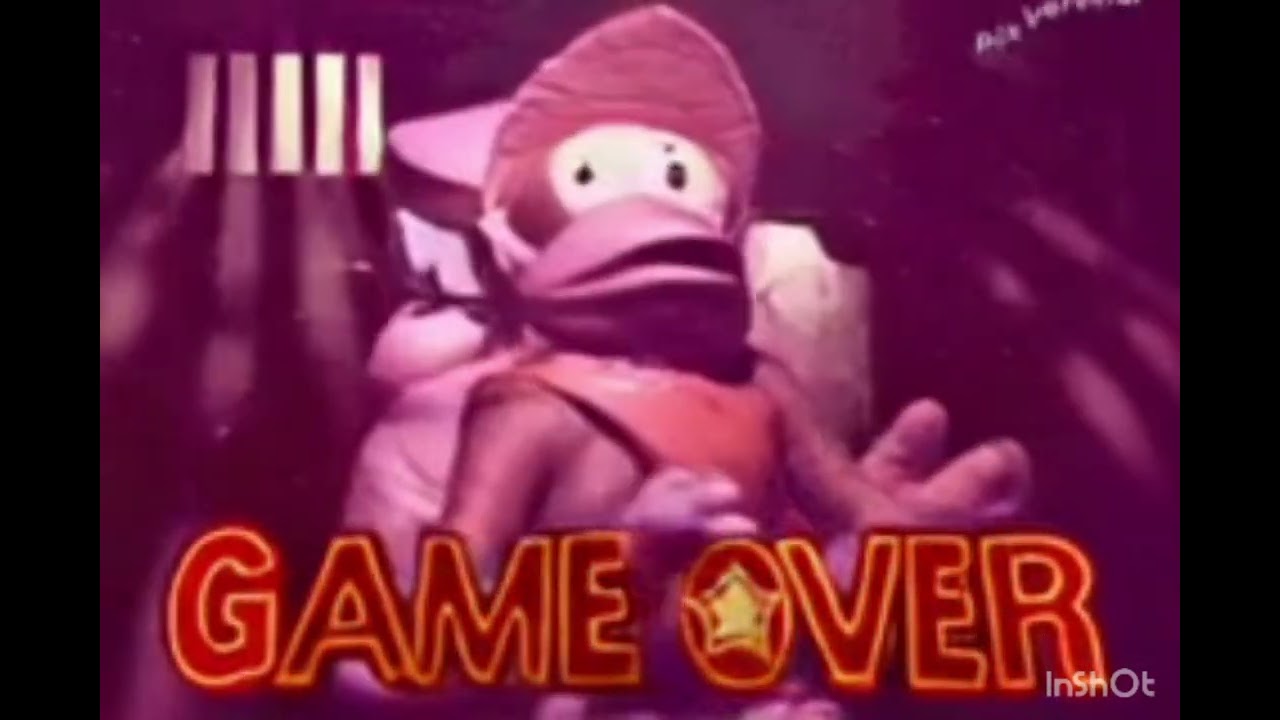 All DKC (GBA) Game Overs Screens In Microwave Version In AI Version