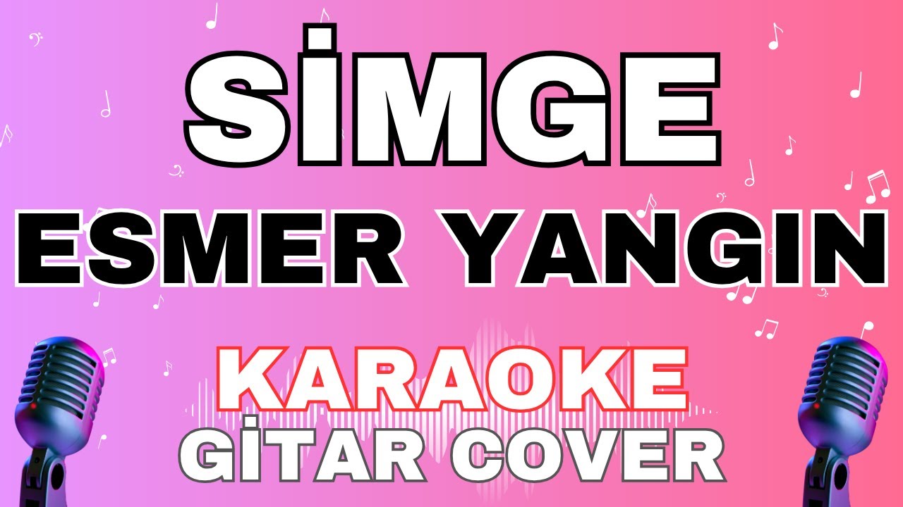 Simge - Esmer Yangın (Gitar Cover KARAOKE)
