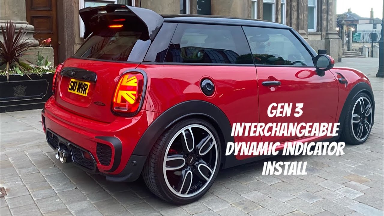 NEW Dynamic Interchangeable Side Indicators Install - Mini Bitz F55 F56 F57