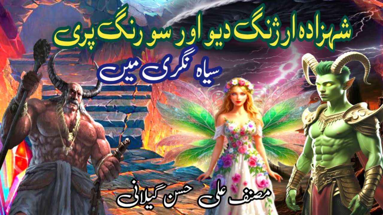 Shehzadah Arzang Diyo Aur Shehzadi Sorang Pari | Moral Story | Umro Ayyar Ki Kahaniyan
