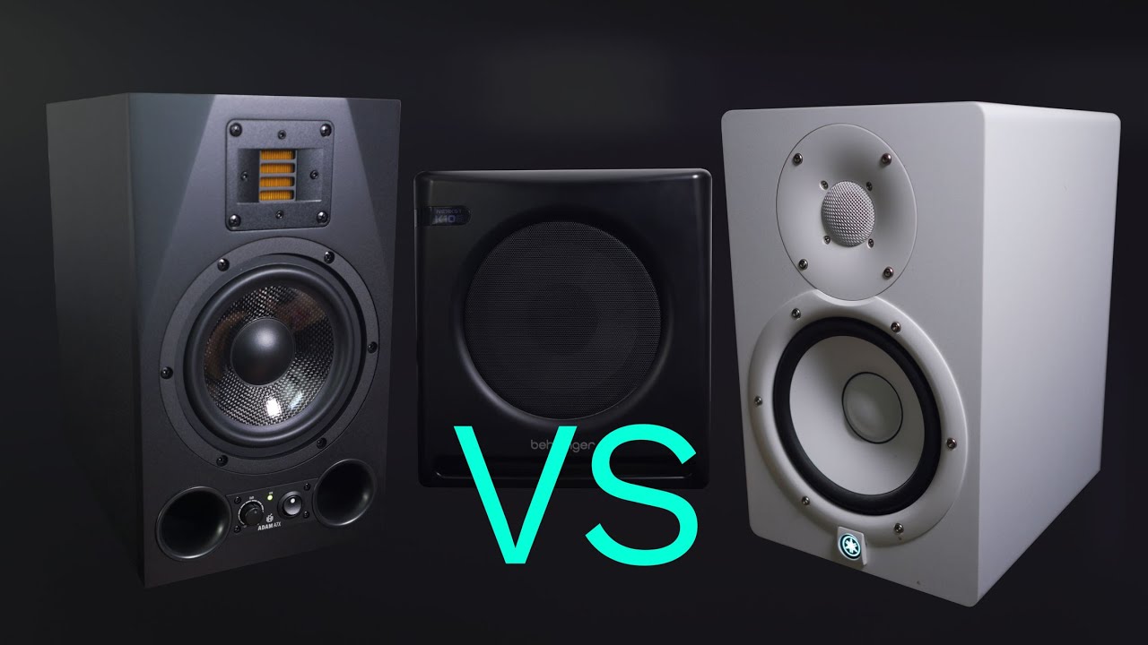 Adam A7X vs Yamaha HS7 & Behringer NEKKST K10S