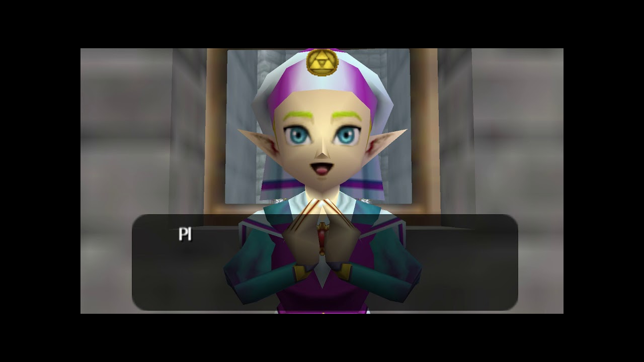 Saying No to every Zelda dialogue during first meeting in Ocarina of Time