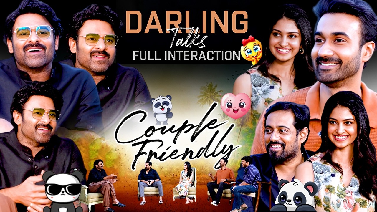 DARLING Prabhas Talks Full Interaction | Couple Friendly | Santosh Soban, Manasa Varanasi | iDream