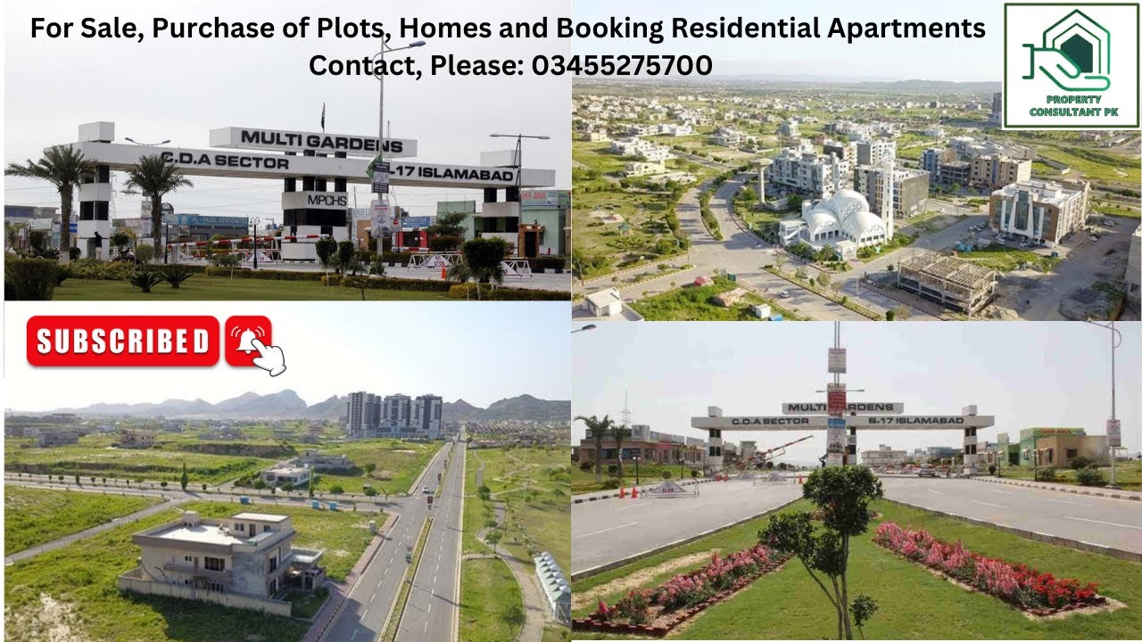 MPCHS Multi Gardens, B-17 Islamabad | Residential Apartments For Sale Domination Heights B-17, FMC