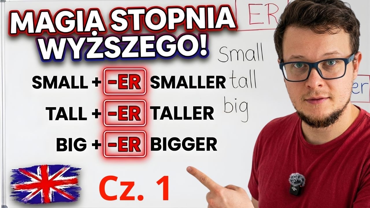 STOPNIOWANIE cz 1 - gramatyka kt&oacute;rą ZROZUMIESZ  |  Angielski z Gregiem