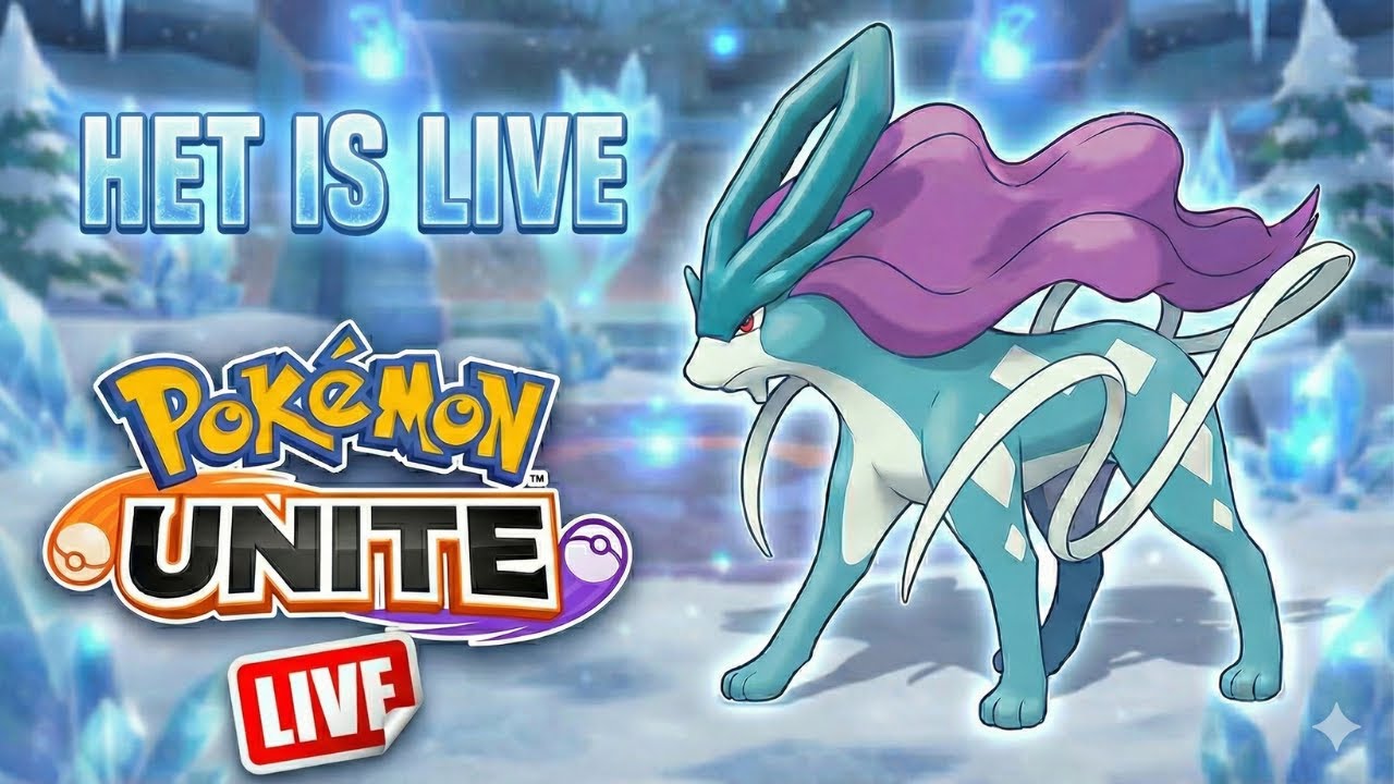 3 Stream of 2026 🎆 | Pok&eacute;mon Unite Live |HET IS LIVE
