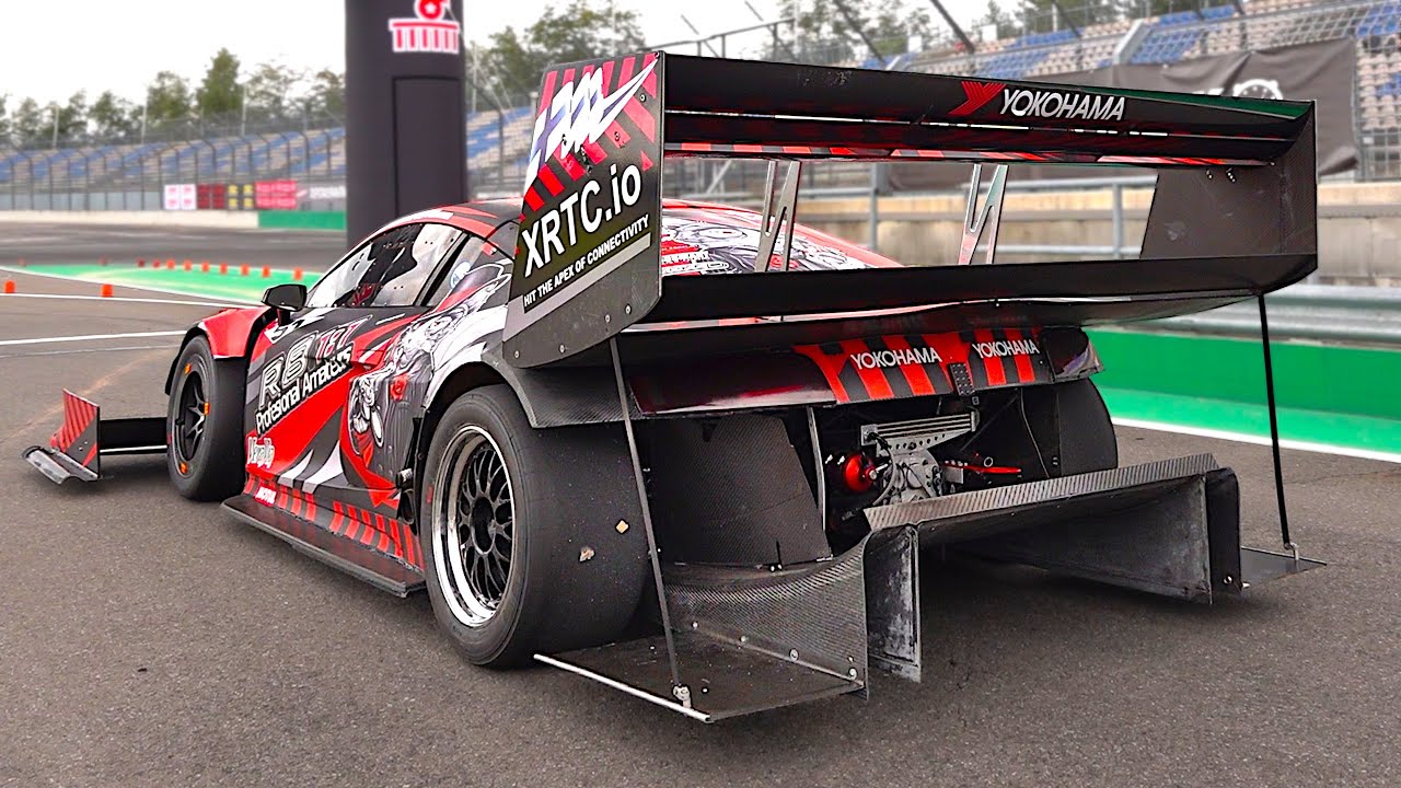 Onboard the 1400whp Audi R8 1:1 Time Attack MONSTER feat. brutal Twin Turbo V10 sounds!
