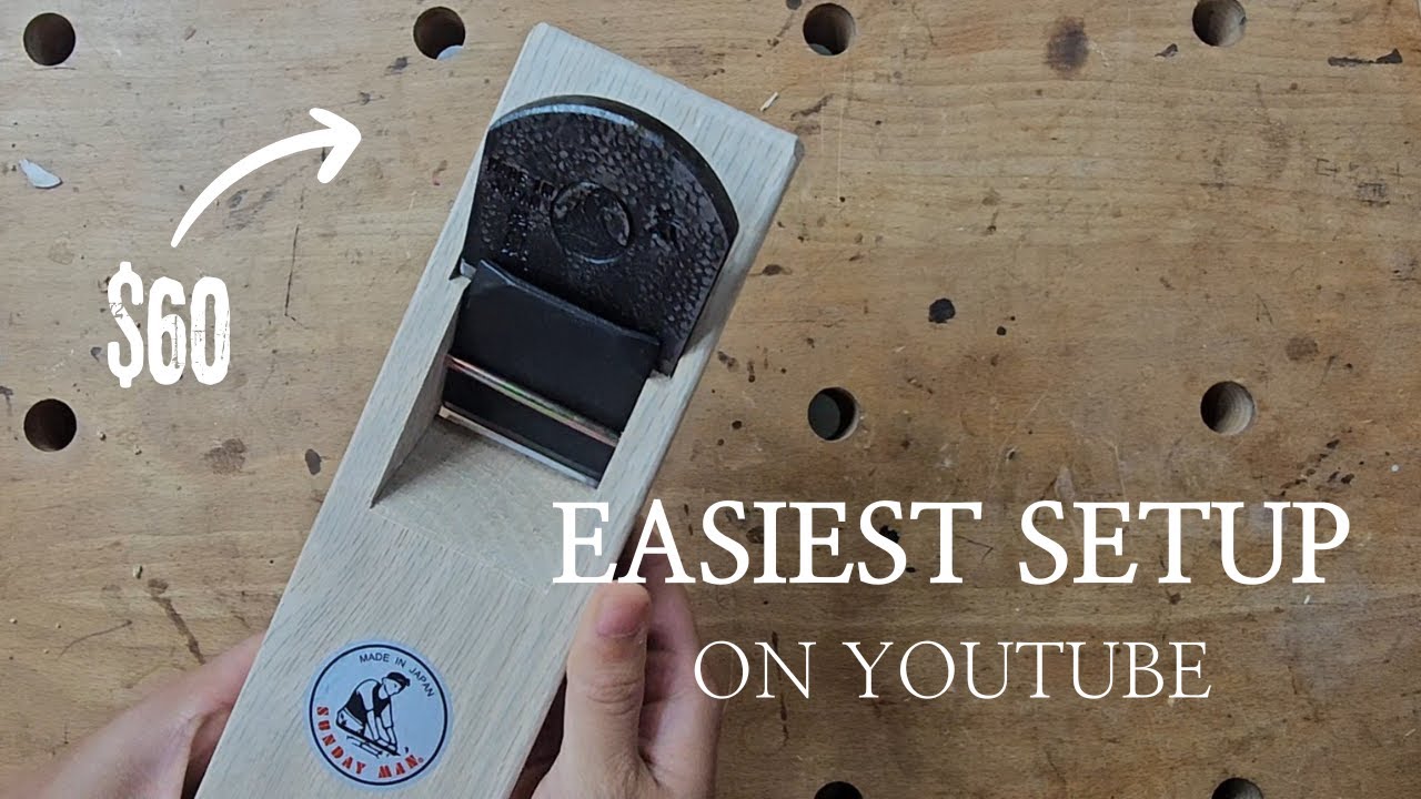 How to set up a NEW Japanese Handplane