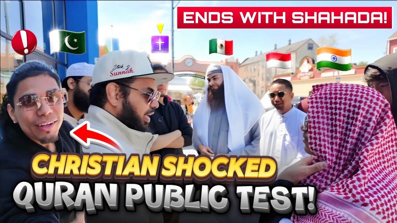 ✝️🔥Christian Tested Muslims with the QURAN, What Happened Next Shocked Everyone! *MUST WATCH*