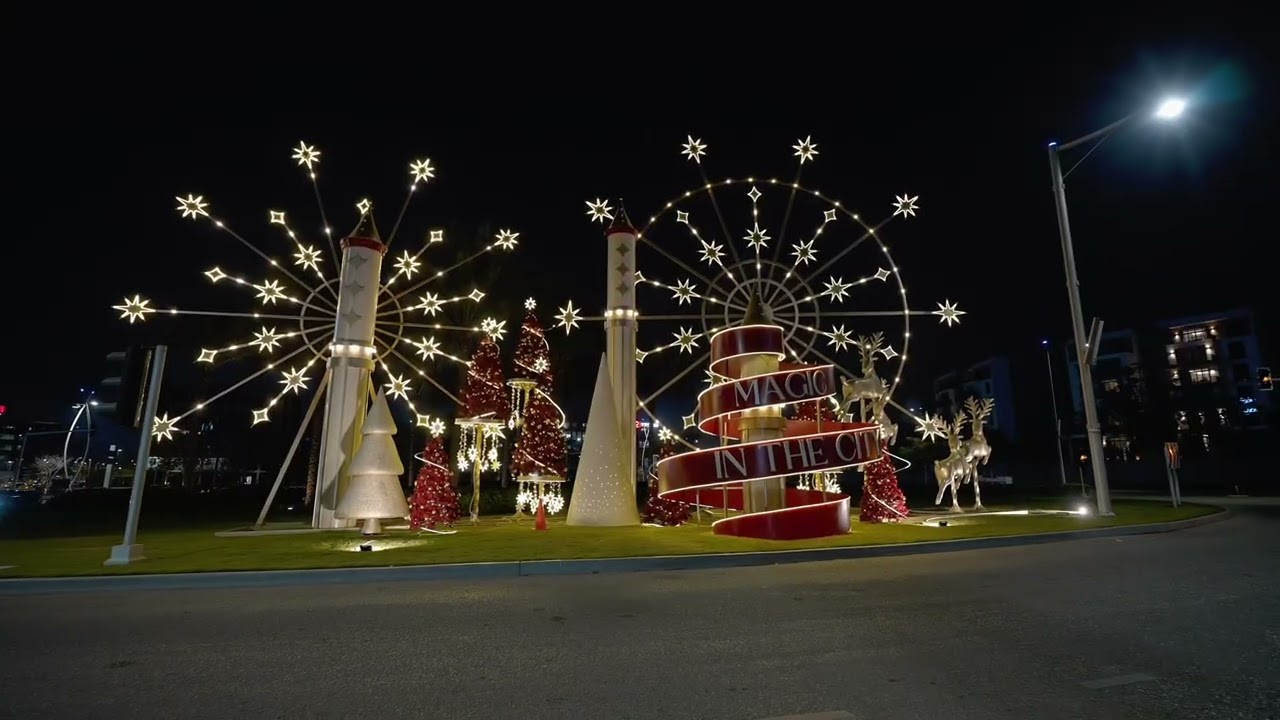 Where the Season Sparkles ✨ Christmas Magic at Cairo Festival City