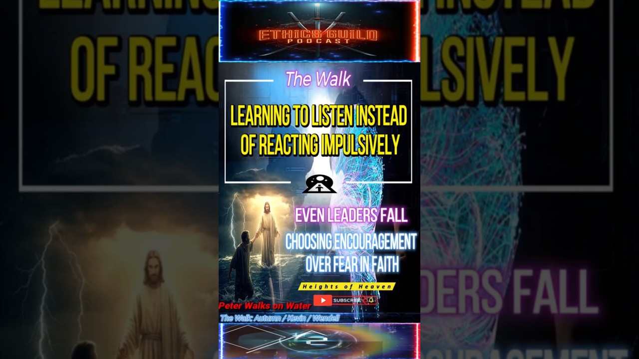 Learning to Listen Instead of Reacting Impulsively | Jesus Teachings | The Walk 
