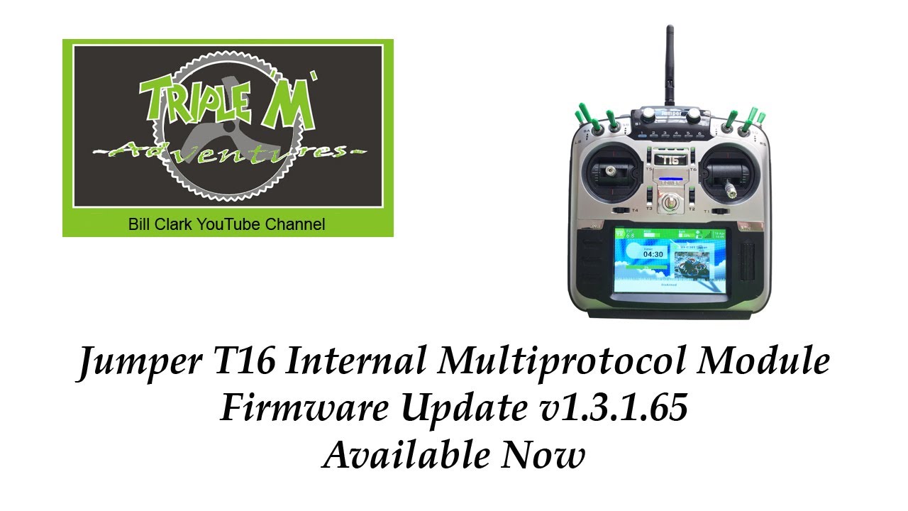 Jumper T16 Multiprotocol Module Update v1.3.1.65 Available Now