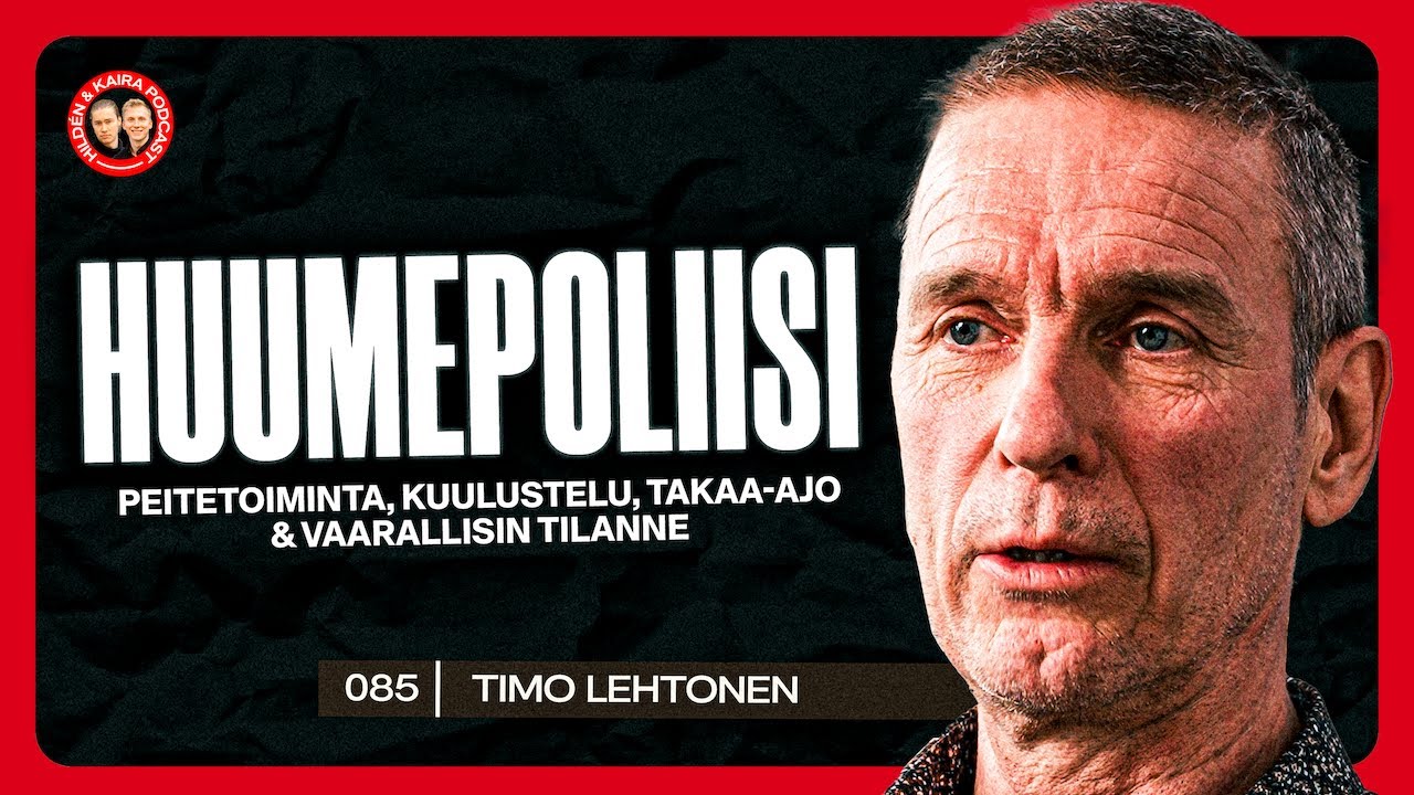 #085 – TIMO LEHTONEN: Kannattaako kuulustelussa valehdella? Rikollisjengien rakenne & Huumepoliisi