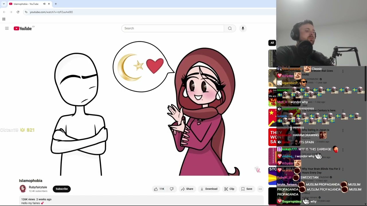 Forsen Reacts to Islamophobia
