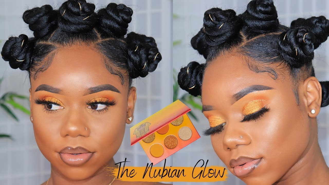 The Nubian Glow MakeUp Tutorial | Juvia's Place Eyeshadow Look | Chev B.