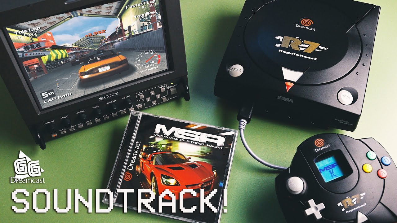 Metropolis Street Racer Soundtrack - SEGA Dreamcast / Richard Jacques / TJ Davis