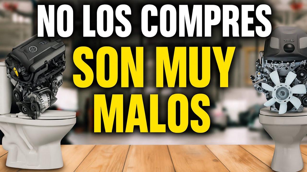 ✅ ¡NO CAIGAS! Estas 5 MARCAS de AUTOS tienen MOTORES con FALLAS en 2025 😱