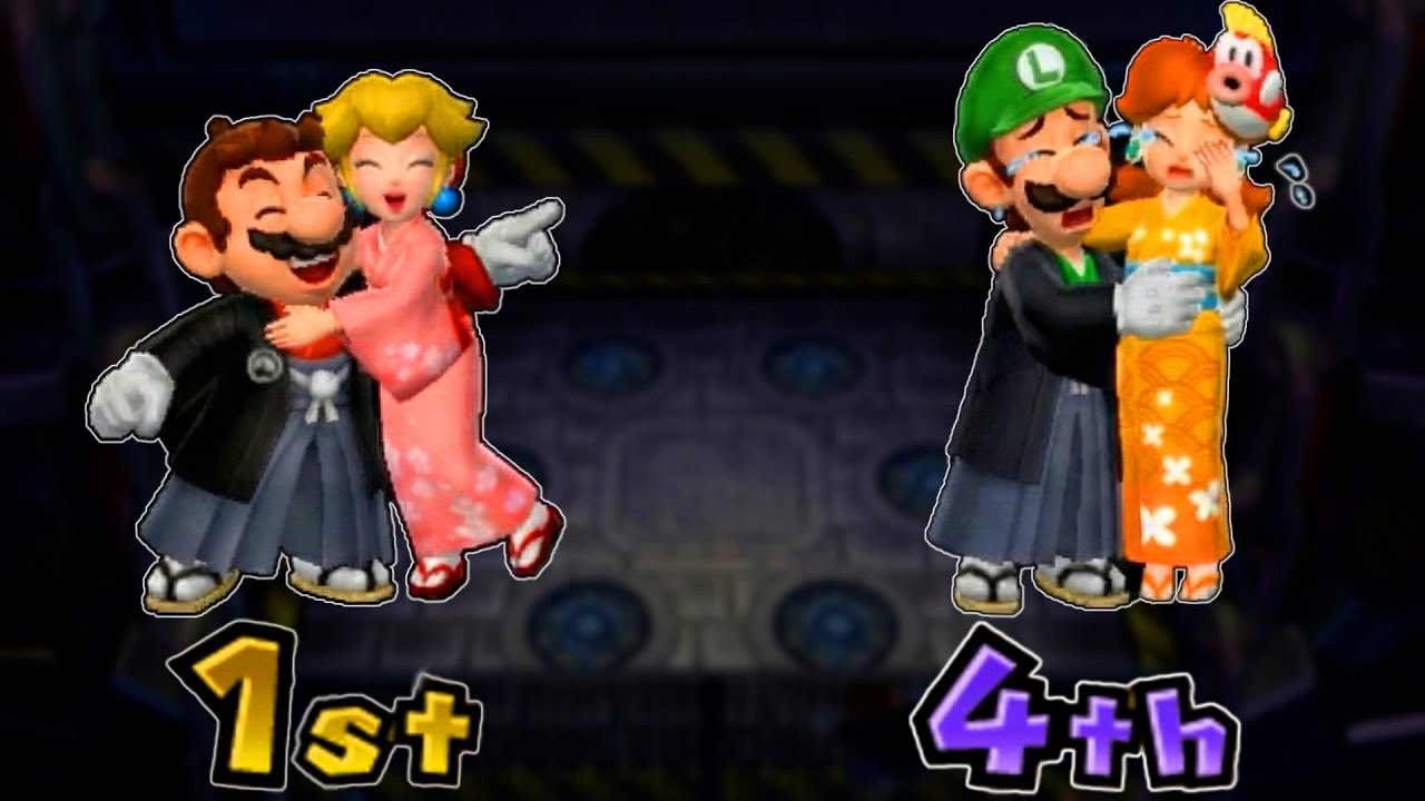 Mario Party 9 Funny Minigames - Mario, Luigi, Peach & Daisy PRO Gameplay