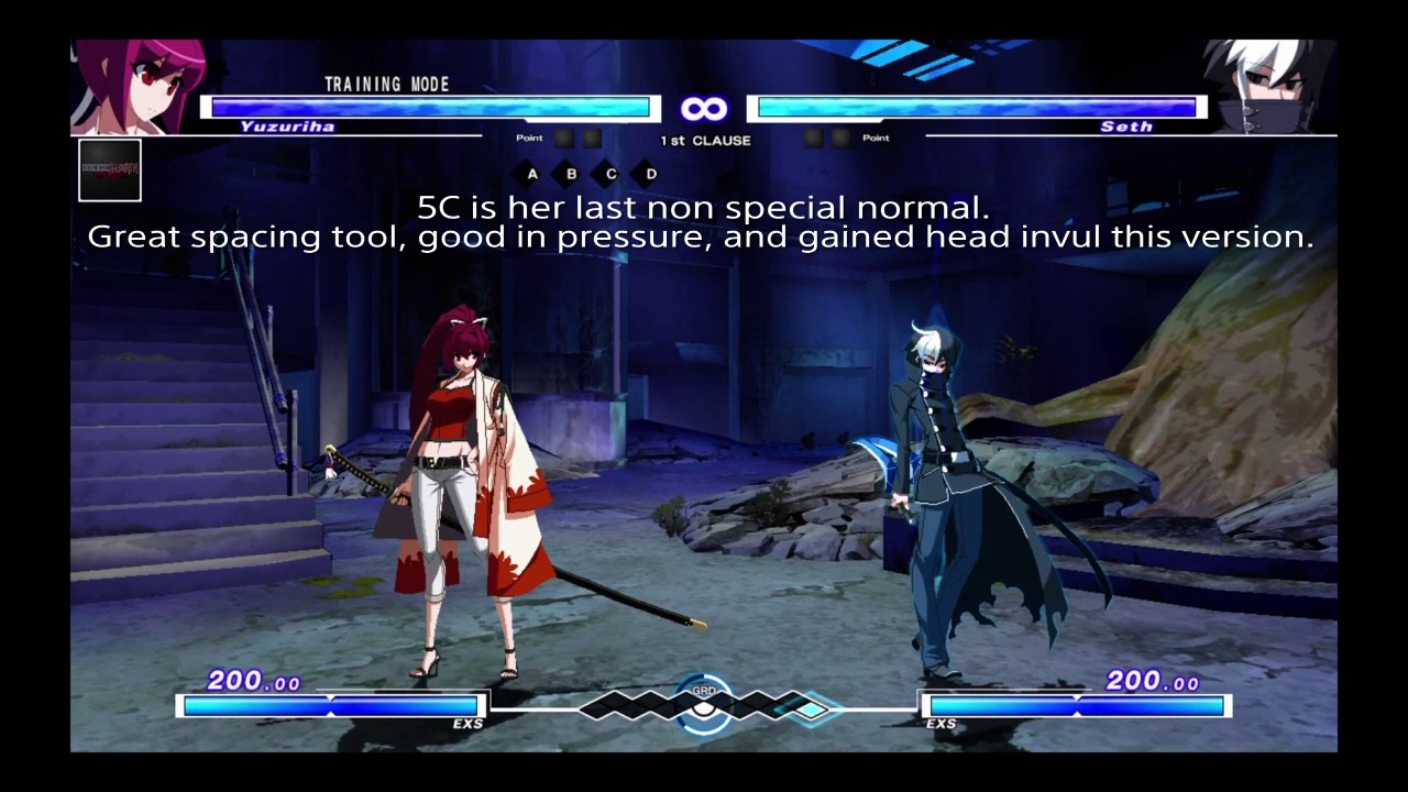UNIst Yuzuriha Guide pt.2: Normals and Pressure Usage