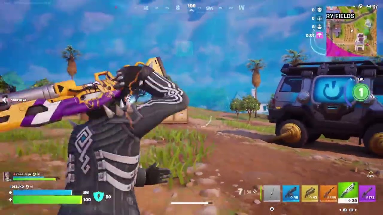 Fortnite with bad team mates