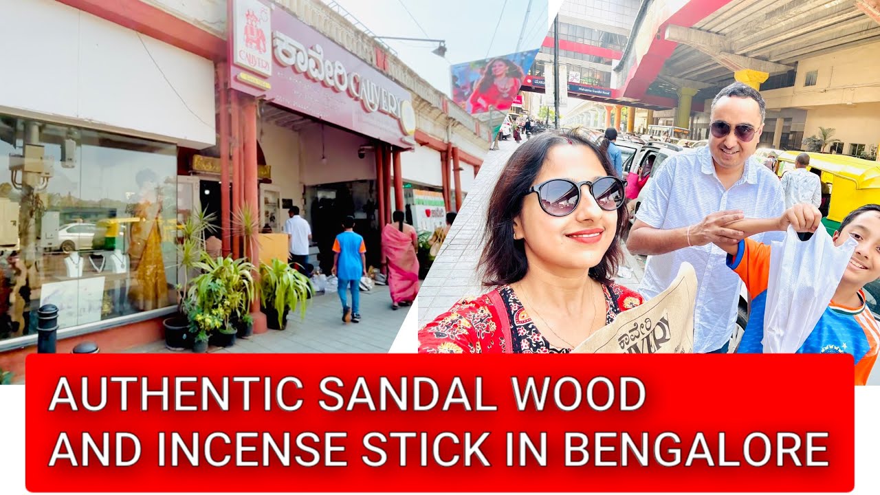 Authentic Sandal Wood and Incense Stick In Bangalore// Cauvery Emporium