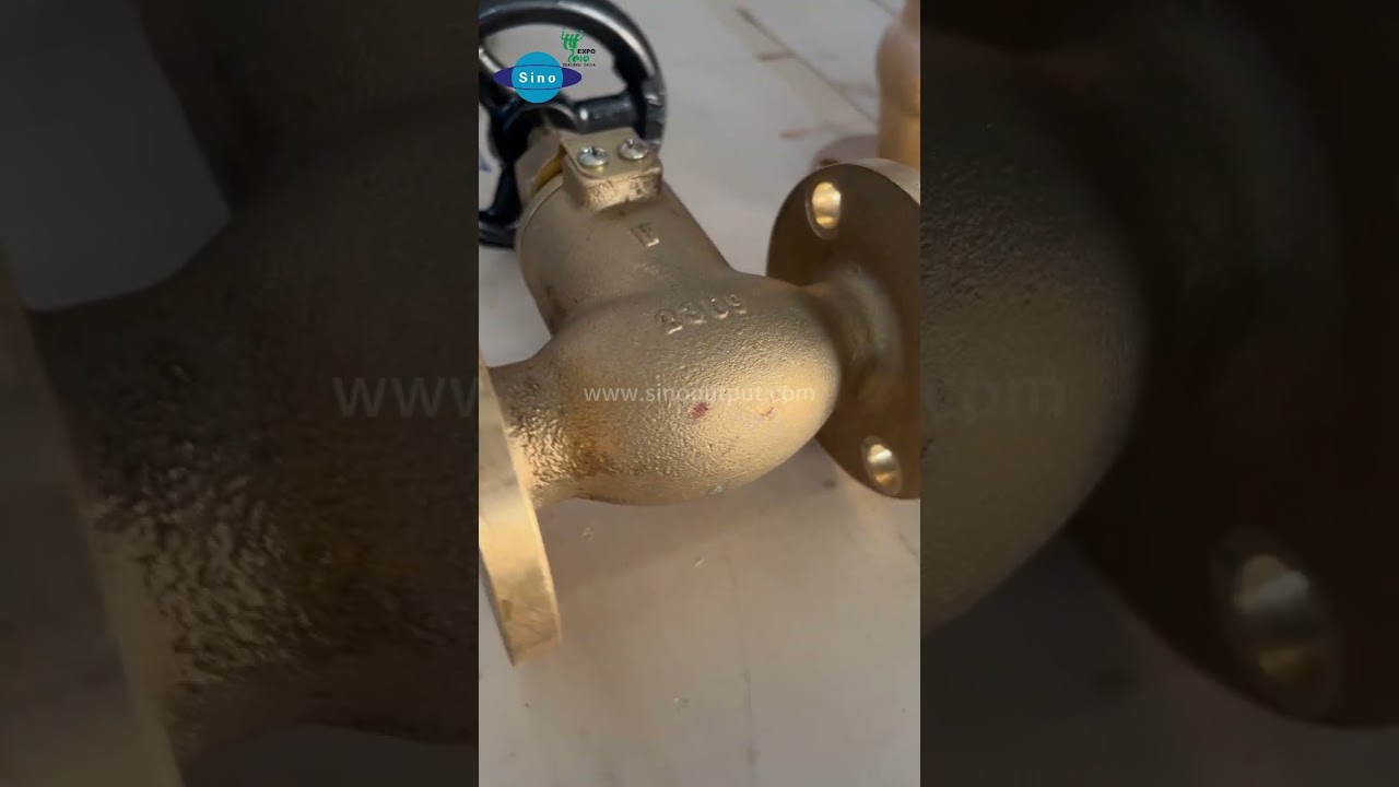 Sinooutput factory wholesale manual brass bronze globe valve.