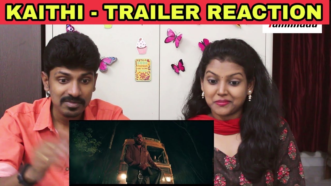Kaithi Trailer Reaction | Karthi | Lokesh Kanagaraj | Sam CS | Thalapathy 64 | Tamil Trailer Review