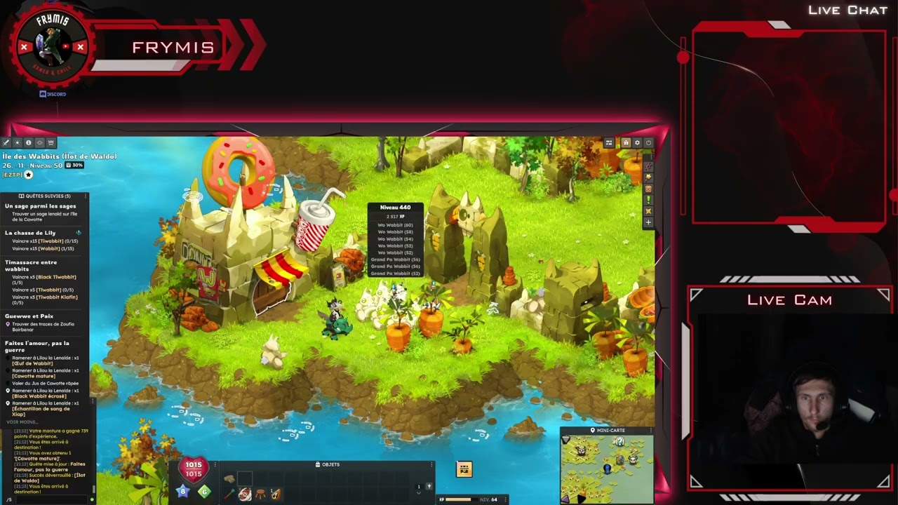 Quete Dofus Cawotte (Aventure de 0)